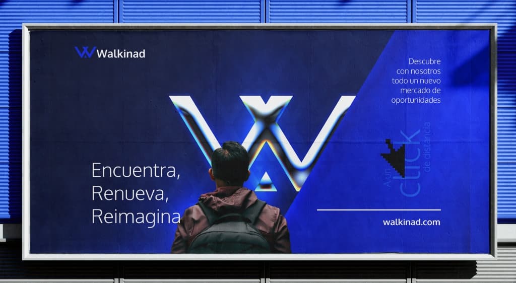 WALKINAD — Billboard oficial: Encuentra. Renueva. Reimagina.